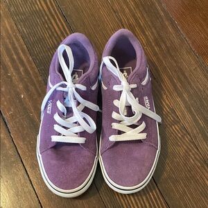 Vans Kids Purple Sneakers